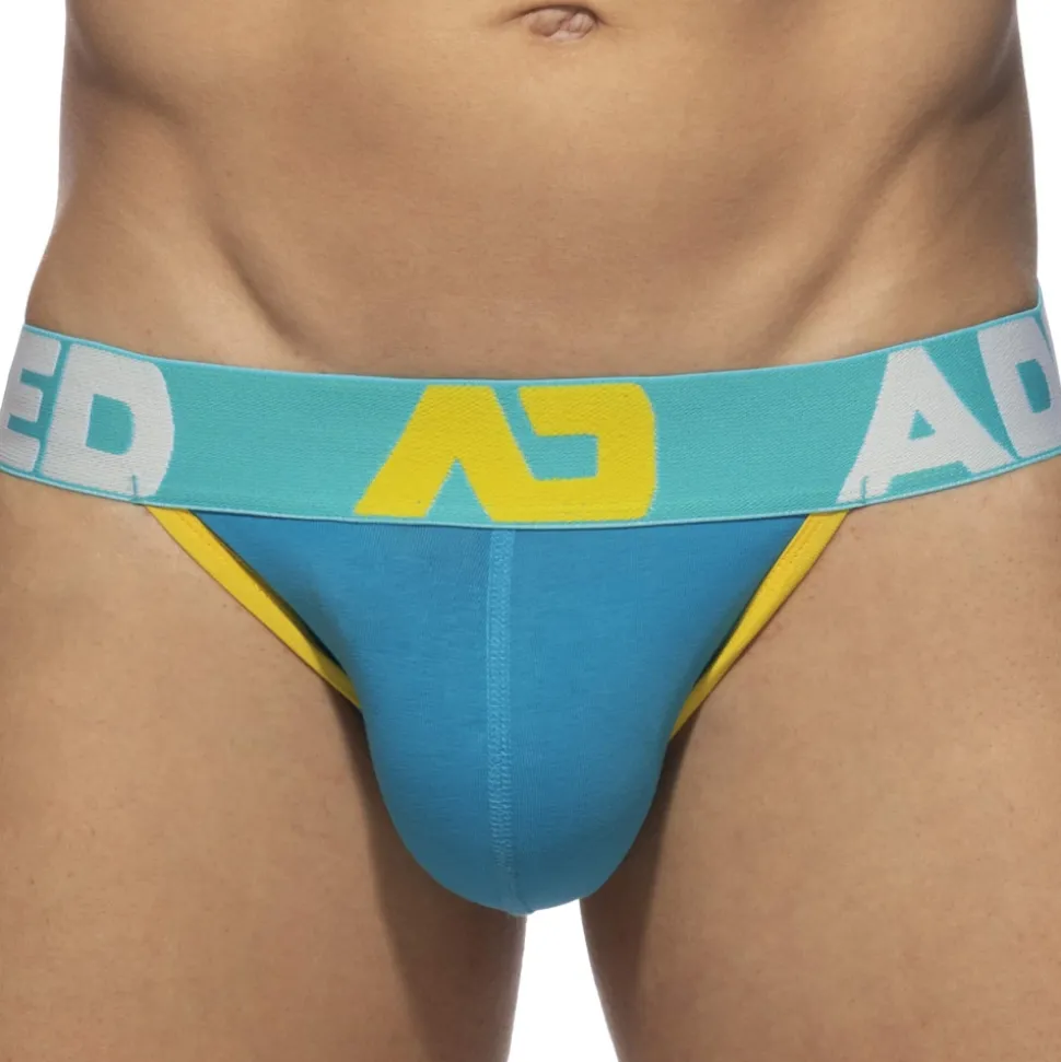 Jock Strap Basic Colors AD Coton Turquoise