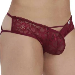 Jock Strap Bow Bordeaux