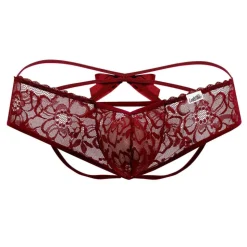 Jock Strap Bow Bordeaux