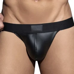 Jock Strap Chaps Noir