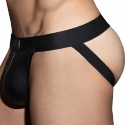 Jock Strap Chaps Noir