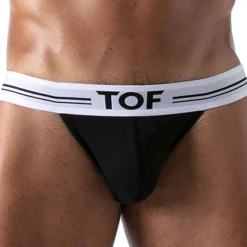 Jock Strap French Coton Noir