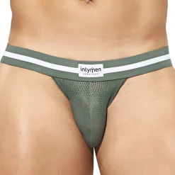 Jock Strap Hard Mesh Olive