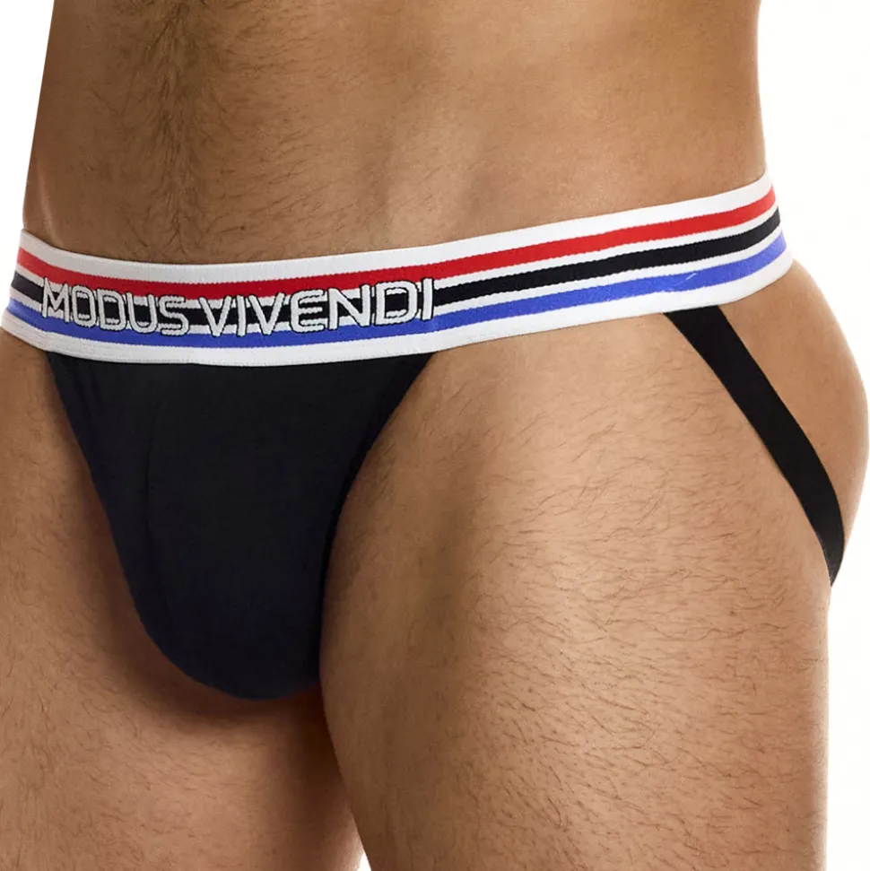 Jock Strap Heritage Noir