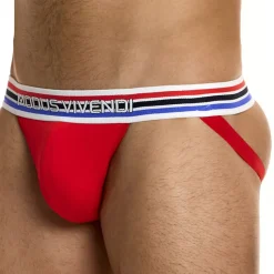 Jock Strap Heritage Rouge