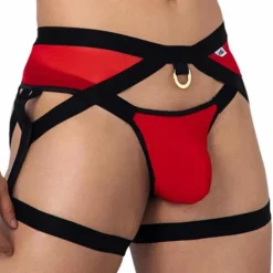 Jock Strap Jarretière Rouge