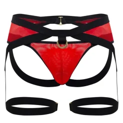 Jock Strap Jarretière Rouge