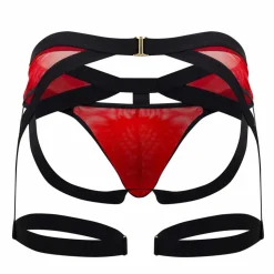 Jock Strap Jarretière Rouge
