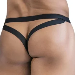 Jock Strap Maille Noir