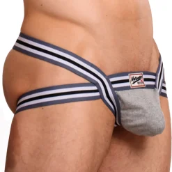 Jock Strap Marche Gris Chiné