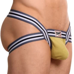 Jock Strap Marche Jaune