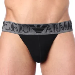 Jock Strap Megalogo Coton Noir
