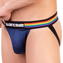 Jock Strap Pride Mesh Marine