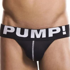 Jock Strap Pump! Noir