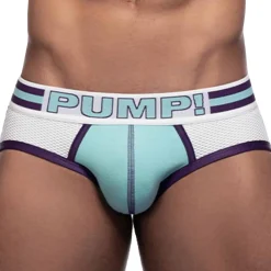 Jock Strap Sportboy Activate Bleu Turquoise - Blanc