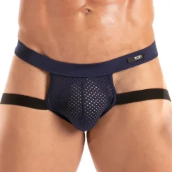 Jock Strap Tentation Microfibre Marine