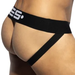 Jock Strap Velours Beige