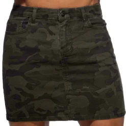 Jupe Coton Camouflage