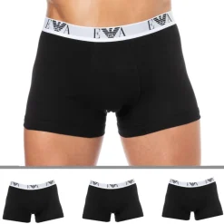 Lot de 3 Boxers Bold Monogram Coton Noirs