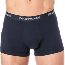 Lot de 3 Boxers Core Logoband Bleu Marine