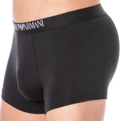 Lot de 2 Boxers Soft-Touch Bamboo Viscose Noirs