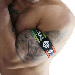 Lot de 2 Brassards Pure Pride Arc-en-Ciel