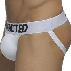 Lot de 3 Jock Straps My Basic Blanc - Noir - Royal
