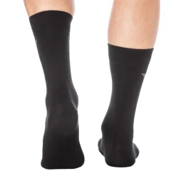 Lot de 3 Paires de Chaussettes Casual Coton Noir