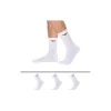Lot de 3 Paires de Chaussettes Sporty Sponge Blanches