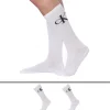 Lot de 2 Paires de Chaussettes Sport cK Blanches