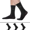Lot de 3 Paires de Chaussettes Basses Noires