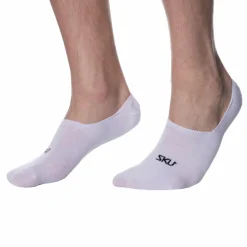 Lot de 3 Paires de Chaussettes Invisibles Blanches