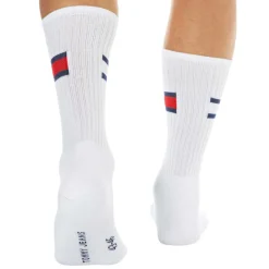 Lot de 2 Paires de Chaussettes de Sport Flag Blanches