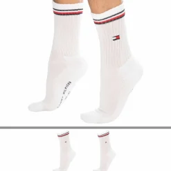 Lot de 2 Paires de Chaussettes Sport Iconic Blanches