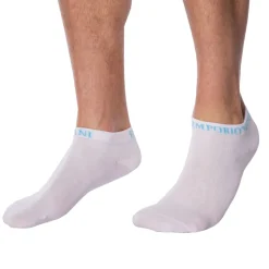 Lot de 3 Paires de Socquettes Extended Logo Blanches