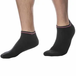 Lot de 2 Paires de Socquettes Sneaker Iconic Noires