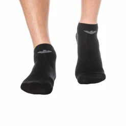 Lot de 3 Paires de Socquettes Casual Cotton Noires