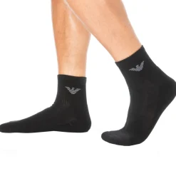 Lot de 3 Paires de Socquettes Sporty Sponge Noires