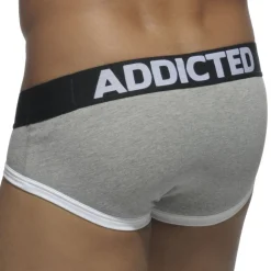 Lot de 3 Slips Basic Rouge - Gris - Bleu