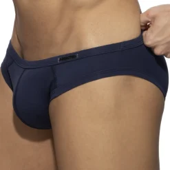 Lot de 3 Slips Bikini Basic Bleu Marine