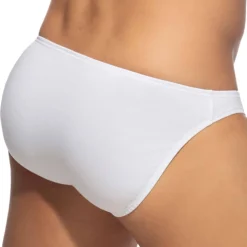 Lot de 3 Slips Bikini Coton Blanc - Bleu Marine - Gris