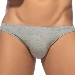 Lot de 3 Slips Bikini Coton Blanc - Bleu Marine - Gris