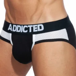 Lot de 3 Slips Combi Mesh Noir - Rouge - Bleu Marine