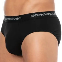 Lot de 3 Slips Core Logoband Noirs