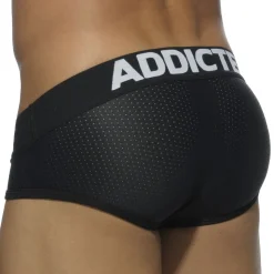 Lot de 3 Slips Mesh Push Up Blanc - Bleu Marine - Noir