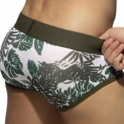 Lot de 2 Slips Mesh Tropicana Bleu - Kaki