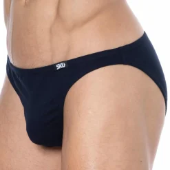 Lot de 3 Slips Mini Coton Bleu Marine