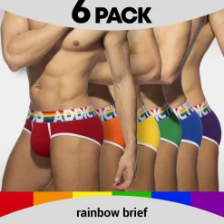 Lot de 6 Slips Rainbow Multicolores