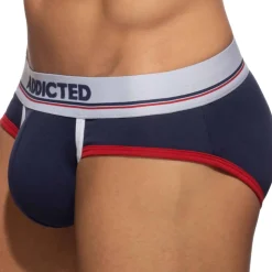 Lot de 3 Slips Tommy Coton Bleu Marine - Blanc - Rouge