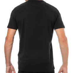 Lot de 2 T-Shirts Col V Core Logoband Noirs